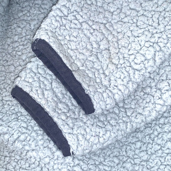 PINK🌹Victoria’s Secret💕Sherpa Fuzzy Pullover with Zipper MEDIUM🌹 - Picture 7 of 11